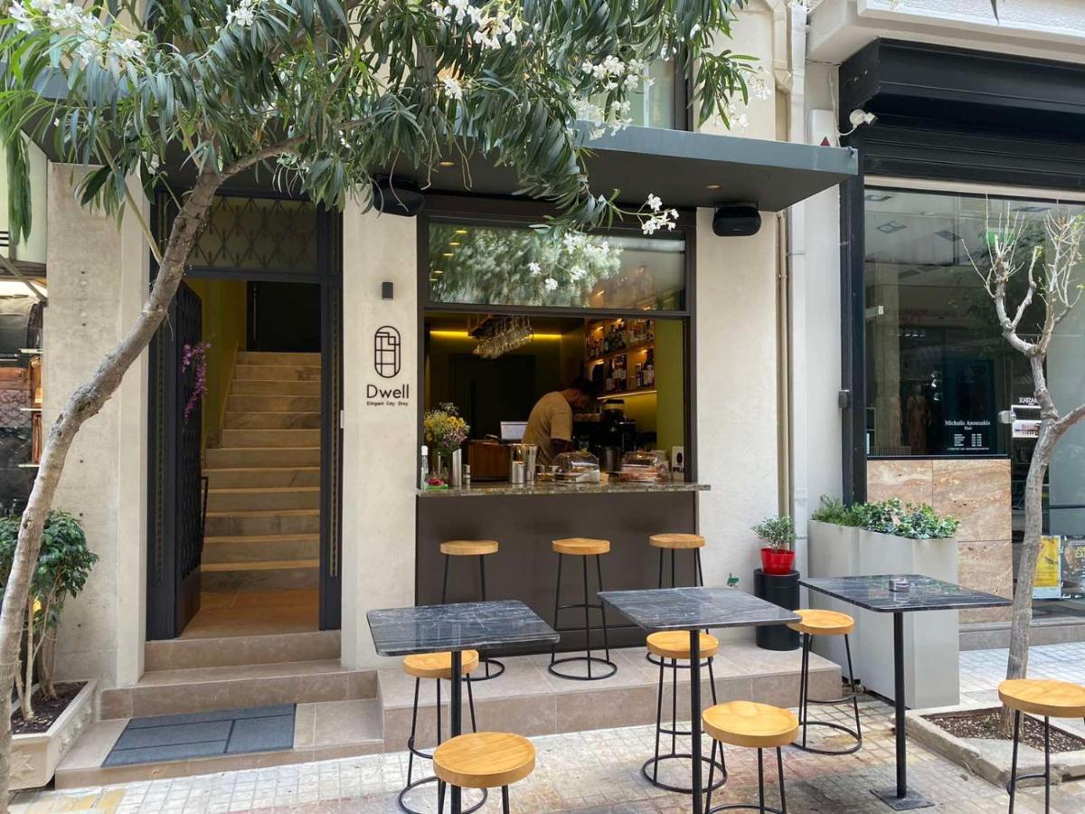 Dwell - Elegant City Stay Atene Esterno foto