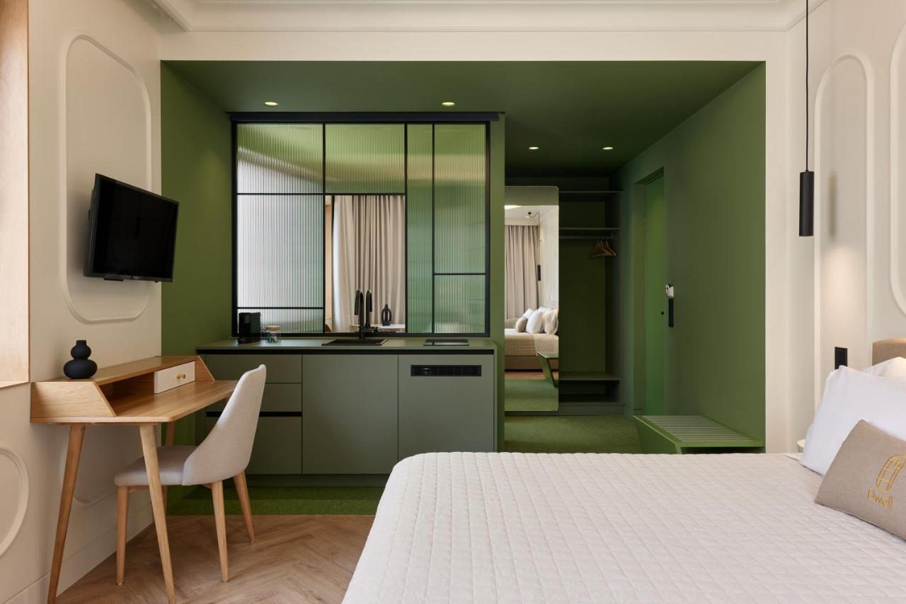Dwell - Elegant City Stay Atene Esterno foto