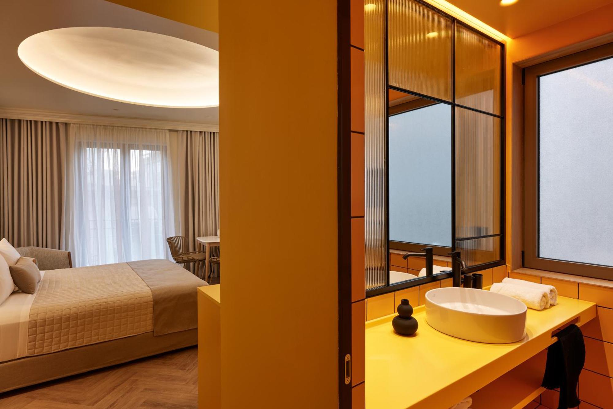 Dwell - Elegant City Stay Atene Esterno foto